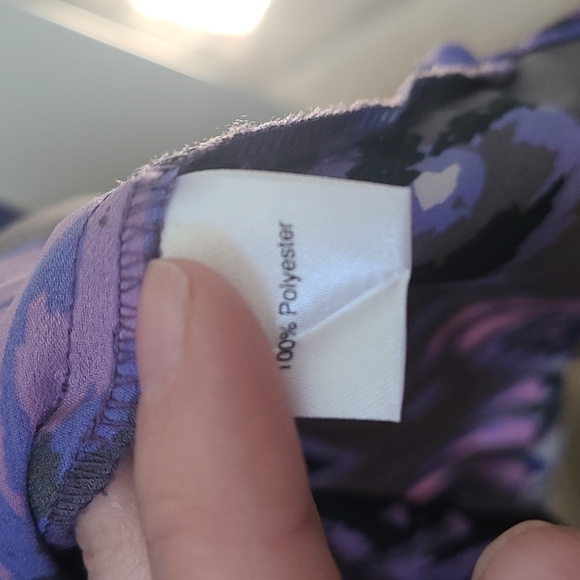 Purple patterned Dress - Picture 3 of 3